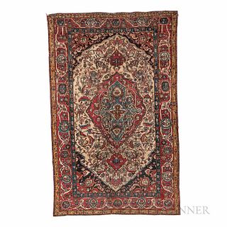 Antique Isphahan Rug, Iran, c. 1900, 7 ft. 3 in. x 4 ft. 8 in.
