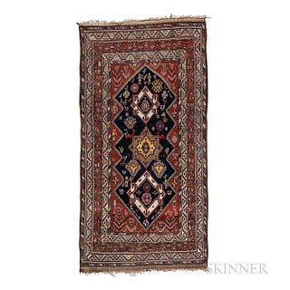 Bakhtiari Carpet, Iran, c. 1900, 9 ft. 10 in. x 5 ft.