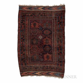 Timuri Baluch Main Carpet, Iran, c. 1880, 10 ft. 2 in. x 7 ft. 1 in.

Literature: Baluch Tribal Weavings, The Wisdom Collection