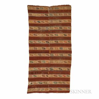 Central Anatolian Kilim, Turkey, 18th century, 10 ft. 1 in. x 4 ft. 10 in.