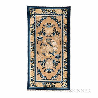 Ningxia Rug, China, c. 1850, 4 ft. 3 in. x 2 ft. 3 in.