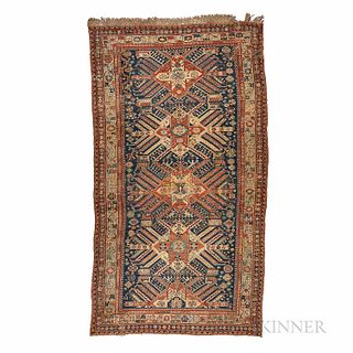 Soumak Carpet, Caucasus, c. 1870, 10 ft. x 5 ft. 7 in.