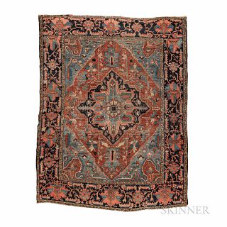 Heriz Carpet, Iran, c. 1920, 12 ft. 4 in. x 9 ft. 4 in.