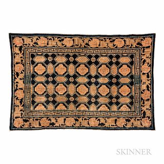 Baotou Rug, China, c. 1900, 4 ft. 2 in. x 6 ft. 4 in.
