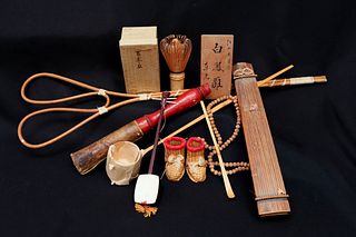 Group of Japanese Woodenware