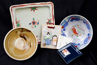 Group of Japanese Ceramics