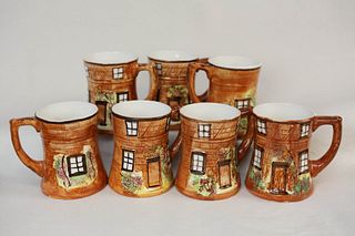 English Cottage Ware Mugs