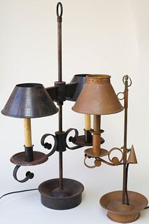 Two Tin Lamps