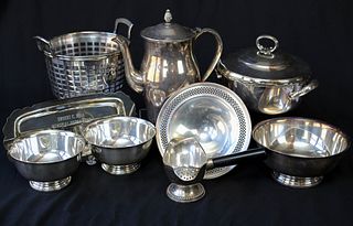 Group of Silver Plate
