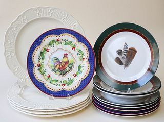 Porcelain Plates and Shallow Bowls