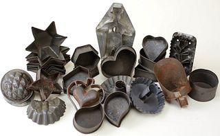 Group of Early Tinware
