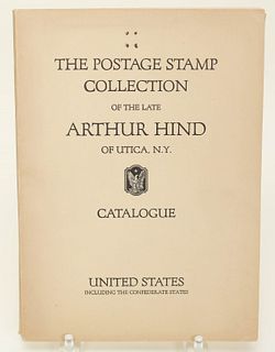 1933 Philatelic Auction Catalog