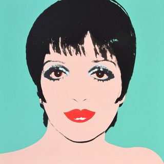 Andy Warhol (after) "Liza Minnelli" Screenprint