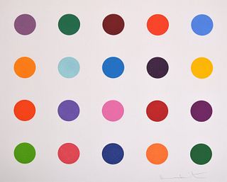 Damien Hirst Woodcut, Signed Edition