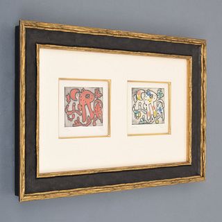 2 Joan Miro Engravings, Signed Editions