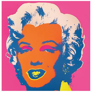 ANDY WARHOL, II. 22 : Marilyn Monroe, Stamp on back, Serigraph without print number, 35.9 x 35.9" (91.4 x 91.4 cm), Certificate