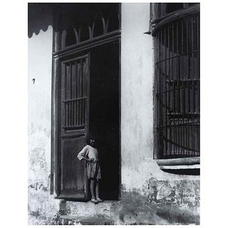 NED SCOTT, Niña de Alvarado, Alvarado Veracruz, México, 1934, Unsigned, Silver / gelatin, 9 x 7" (23 x 18 cm)
