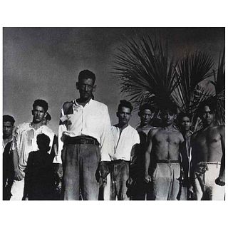 PAUL STRAND, Escena de la Película Redes, México, 1934, Unsigned, Photocupigraphy, 7.4 x 9.8" (19 x 25 cm)