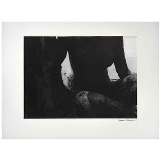 LOURDES ALMEIDA, Las amigas de Nausicaa, from the series "Lo que el mar me dejó", 1987, Signed and dated 87, 9.4 x 12.9" (24 x 33 cm)