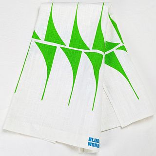 Linen Tea Towel / Green