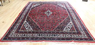 Vintage And Finely Hand Woven Kazak Style Carpet .