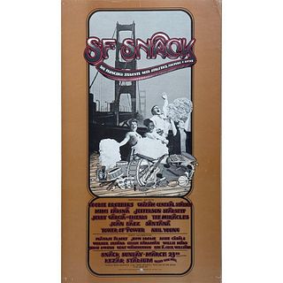 SF Snack and Buffalo Springfield/Hour GlassConcert Posters