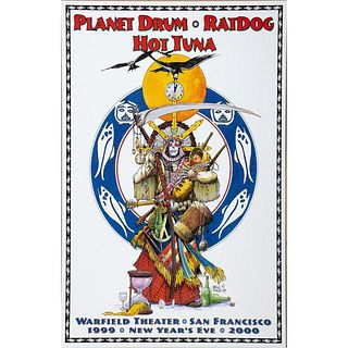 Planet Drum/Ratdog/Hot Tuna and Grateful Dead Concert Posters