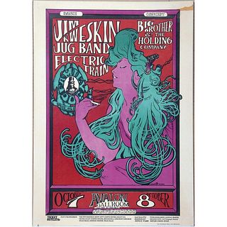 Jim Kweskin/Big Brother Concert Poster