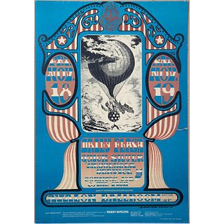 Daily Flash/Quicksilver Concert Poster