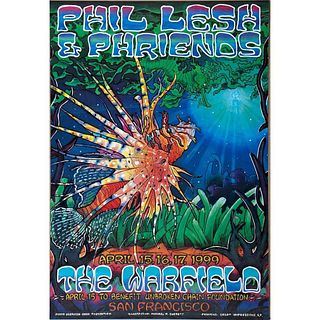Phil Lesh & Friends Unbroken Chain Benefit Concert Posters