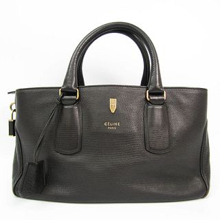 Celine Women's Leather Handbag Dark Brown BF529144