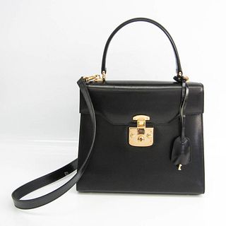 Gucci 26 000 0258 Women's Leather Handbag,Shoulder Bag Black BF529235