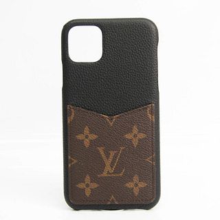 Louis Vuitton Monogram Leather Phone Bumper Monogram,Noir IPHONE Bumper 11 PRO MAX M69097 BF529202
