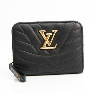 Louis Vuitton New Wave Gypto Compact Wallet M63789 Women's Leather Wallet (bi-fold) Multi-color,Noir BF529192