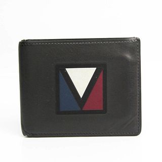 Louis Vuitton Portefeuille Slender XS M61319 Men's Leather Wallet (bi-fold) Noir BF529278