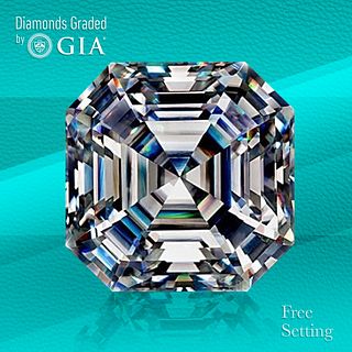 2.01 ct, F/VVS2, Sq. Emerald cut GIA Graded Diamond. Unmounted. Appraised Value: $55,000 