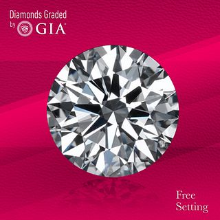1.51 ct, G/VS1, Round cut GIA Graded Diamond. Unmounted. Appraised Value: $29,400 