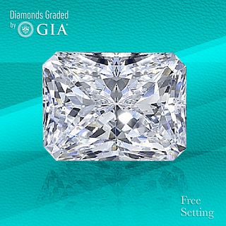 3.01 ct, D/FL, Radiant cut GIA Graded Diamond. Unmounted. Appraised Value: $295,000 
