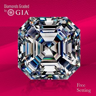 3.01 ct, H/VVS1, Sq. Emerald cut GIA Graded Diamond. Unmounted. Appraised Value: $106,000 