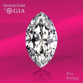 4.20 ct, D/IF, TYPE IIa Marquise cut GIA Graded Diamond. Unmounted. Appraised Value: $546,000 