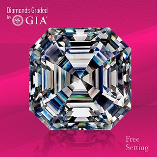 3.40 ct, D/VS1, Sq. Emerald cut GIA Graded Diamond. Unmounted. Appraised Value: $158,000 