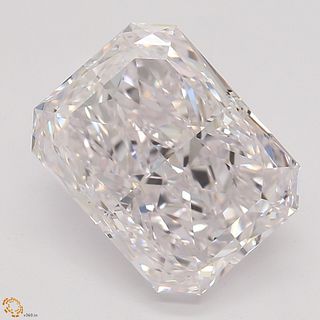 2.52 ct, Natural Very Light Pink Color, VS1, TYPE IIa Radiant cut Diamond (GIA Graded), Unmounted, Appraised Value: $259,000 