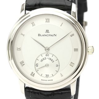 Blancpain Mechanical White Gold (18K) Men's Dress Watch 7001-1518-55 BF528569