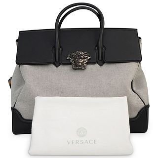 Versace Lifestyle Canvas Bag
