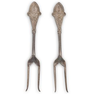 (2Pc) Tiffany & Co. Sterling Prong Forks
