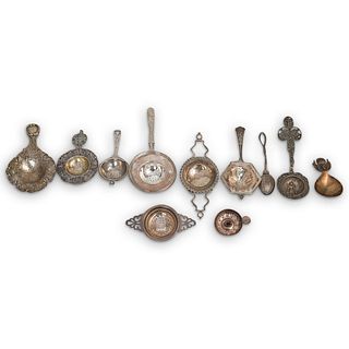 (11Pc) Sterling Tea Strainers