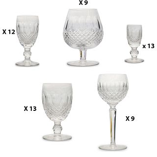 (56 Pc) Waterford Glassware Set