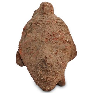 Ancient African Nok Terracotta Head