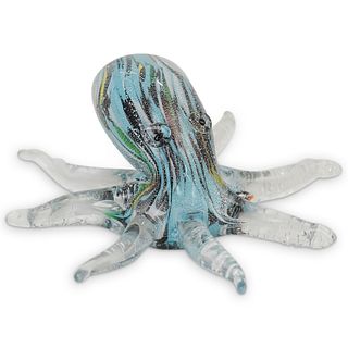 Murano Art Glass Octopus Figurine