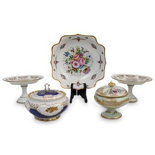 (6 Pc) Fine Porcelain Dish Grouping